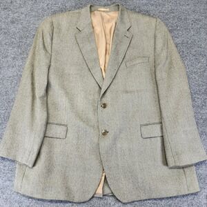 Lauren Ralph Lauren Lambswool Blazer Sport Coat Herringbone Mens 50R